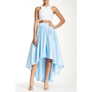Brand New Light Blue Hi Low Skirt